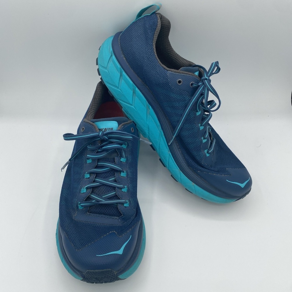 Hoka One Women's 10M Challenger ATR Blue Running Shoes